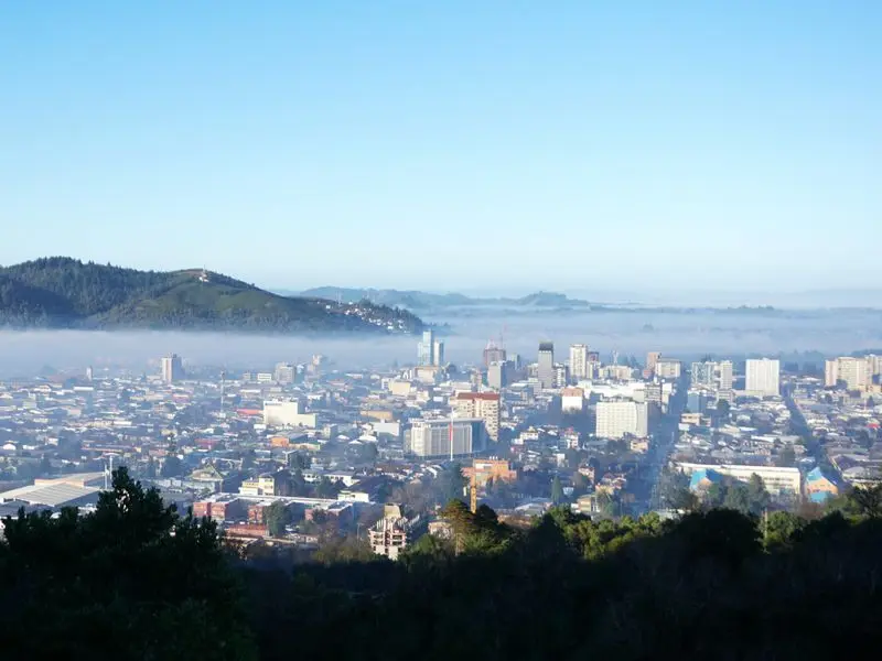 Ansicht von Temuco, Chile