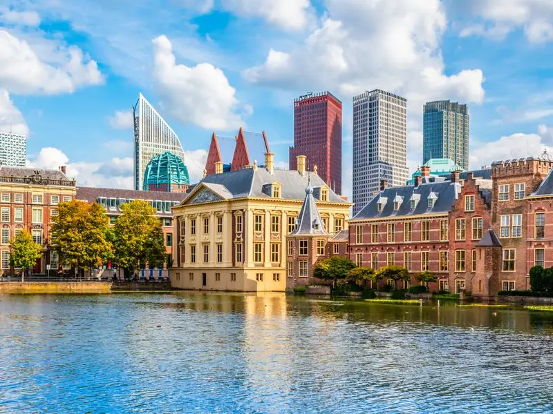 Ansicht von Den Haag, Niederlande