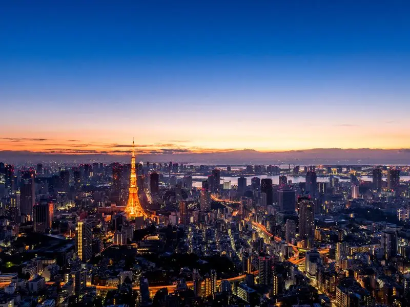 东京、日本风景
