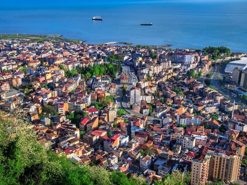 Ansicht von Trabzon, Türkei