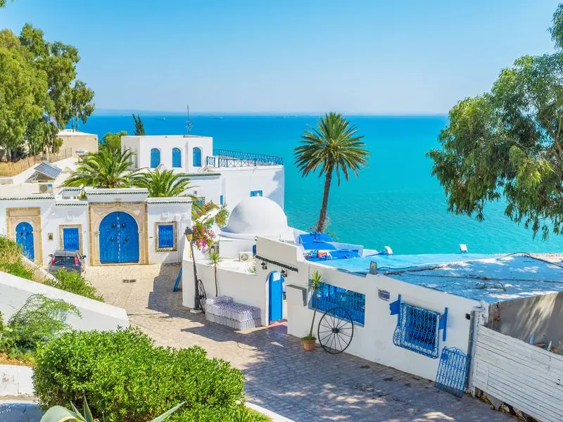 Veduta di Tunisi, Tunisia