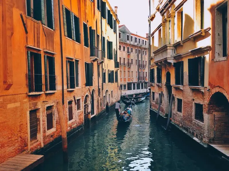 Ansicht von Venedig, Italien