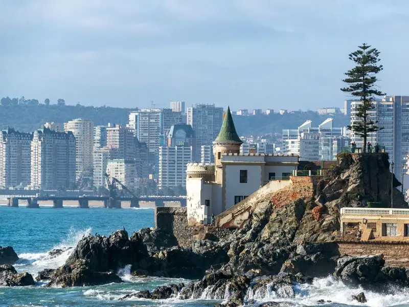 Ansicht von Viña del Mar, Chile