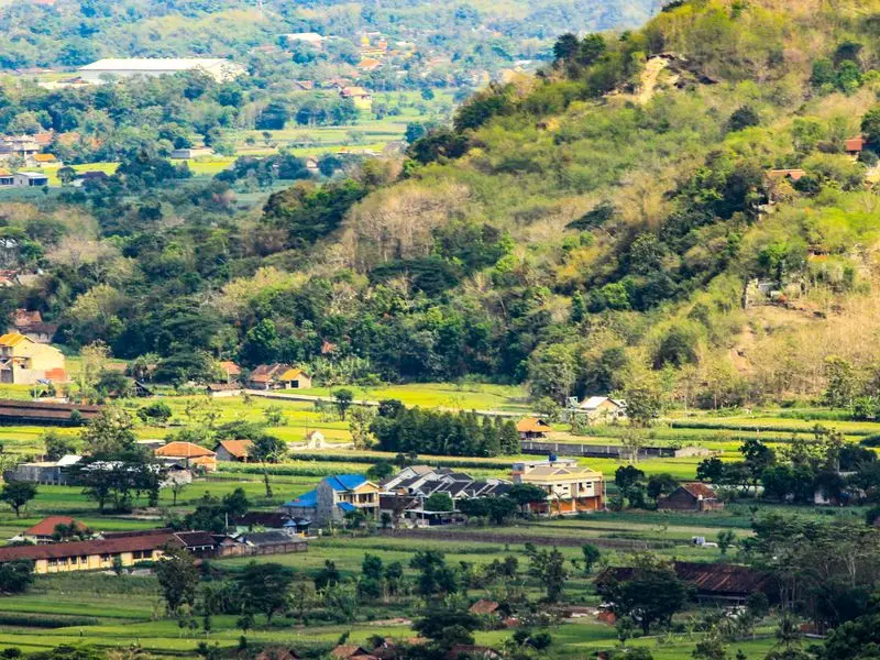 Vista de Yogyakarta, Indonesia